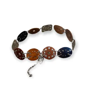 Genuine Leather Flower Belt thumbnail 6
