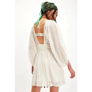 Free People Sweet Dreams Mini Dress Tofu size M thumbnail 5