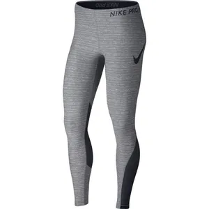 Nike Pro‎ 889573-091 Womens Small Training Tight Leggings Carbon Heather Black thumbnail 2