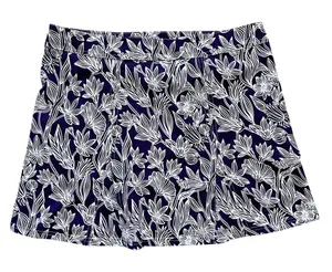 RipSkirt Hawaii Length 1 Medium‎ Viola Purple 16.25” Hibiscus Wrap Beach Adjust thumbnail 1