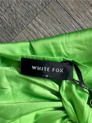 NWT white fox perfect vibe maxi‎ skirt M thumbnail 4