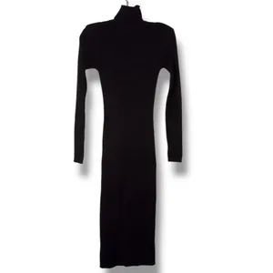 Astr the label Gwendolyn Funnel Neck Long Sleeve Sweater‎ Dress thumbnail 5