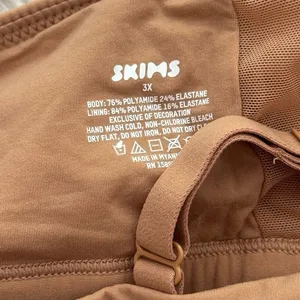 Skims Fits Everybody Crossover Bralette Ochre Size 3X thumbnail 7