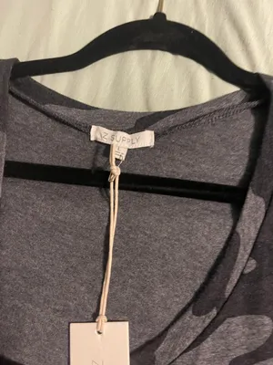 Z Supply Black Camo V-Neck thumbnail 2