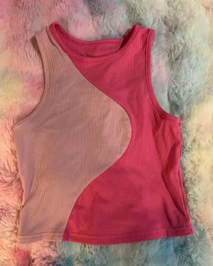 Shein Tank pink thumbnail 1