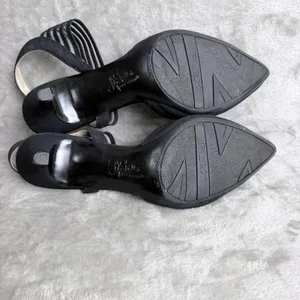 LifeStride Sanya Kitten Heels Pointed Toe Evening Formal Career Pumps 8M Black thumbnail 6