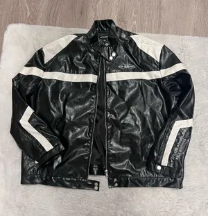 Leather Jacket Pretty Little Thing thumbnail 1