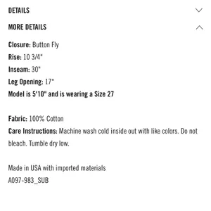 Agolde Suburbia Criss Cross High Waisted Upsized Jeans thumbnail 4