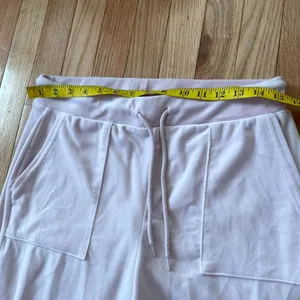 Refuge Baby Pink Velour Wide Leg Sweatpants Womens Large Balletcore thumbnail 3