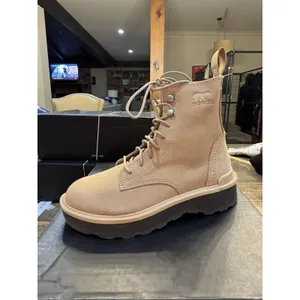 SOREL Boots Waterproof women's Hi-line Lace boot - Tawney B SIZE 5 Combat thumbnail 5