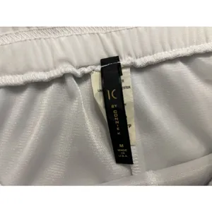 IC by Connie K Womens White Wide Leg Palazzo Pants Elastic Waist Size Medium thumbnail 6