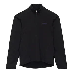 Patagonia Black Pullover Women’s Cool Weather Top Long Sleeve 1/4 zip Gorpcore thumbnail 3