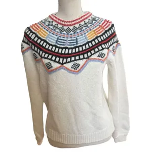 Marine Layer Archive Lomas Sweater Ivory Multi S thumbnail 2