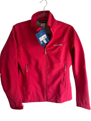 Patagonia Adze Jacket Small Rossi‎ Pink Windbloc NWT thumbnail 2