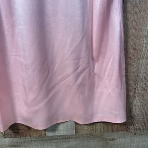 Alice + Olivia Lita Pink Cowl Back Shift Mini Dress Large Homecoming Cocktail thumbnail 3