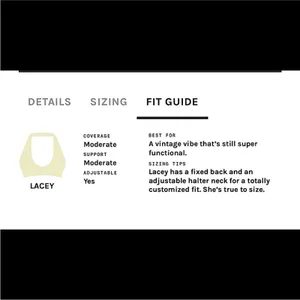 NEW Skatie Lacey Halter Bikini Top in Waikiki Print XL thumbnail 7