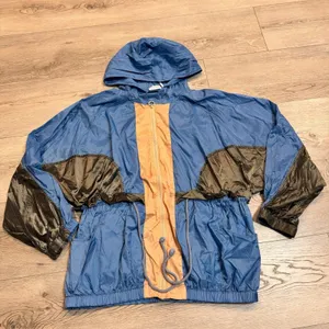 Out From Under Devon Windbreaker Jacket Small‎ Retro Colorblock Urban Outfitters thumbnail 1