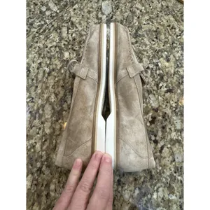 Paul Green Dusty Flats in a soft suede beige Size 5.5 US 8 Loafer Bow thumbnail 6