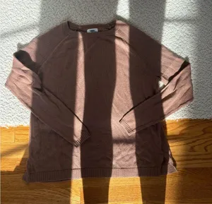 Old navy brown sweater thumbnail 2