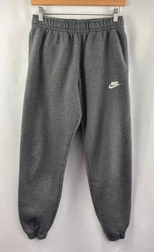 Women’s Nike Small Dark Gray Joggers w/ Logo Embroidery thumbnail 1