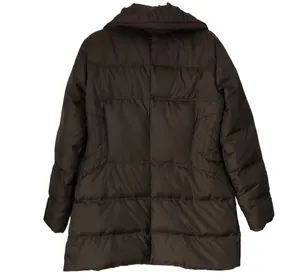 Brown Down Puffer Jacket thumbnail 4