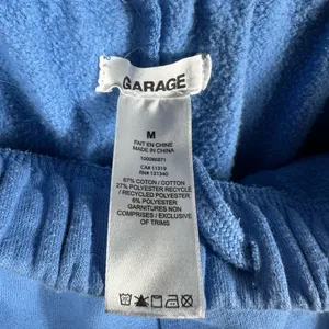 Garage Blue Jogger Sweatpants Women’s Size M Fleece Lined‎ Elastic Waist Pants thumbnail 7