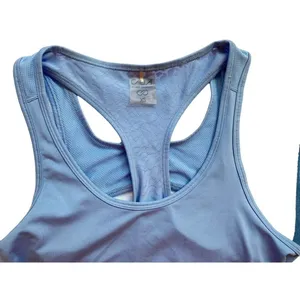 CALIA Light Blue Cut Out Back Sleeveless Active Tank Top Womens XS Workout‎ thumbnail 3