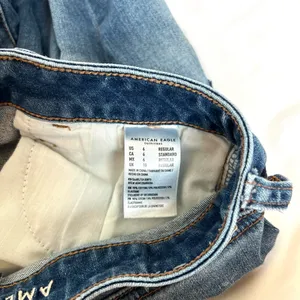 American Eagle Distressed, Hi-Rise Skinny Jeans thumbnail 4