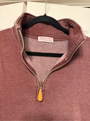 Discount Divas Women's Quarter-Zip Pullover in Maroon XL Like New thumbnail 3