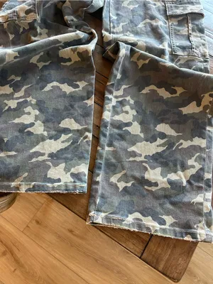 NWOT Hidden Jeans Camo Cargo Pants Green Brown 29 thumbnail 10