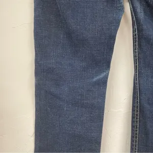 Authentic Denim Dark Wash Straight Leg Jeans Womens 10P Blue Denim Fall Casual thumbnail 9