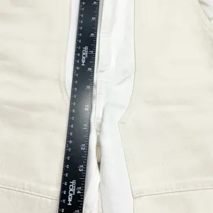 Madewell‎ Perfect Vintage Straight Carpenter Jeans Women 26 White Colorblock thumbnail 2