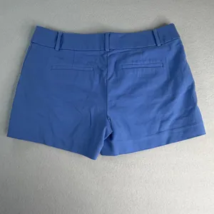 Loft Riviera Shorts Womens 6 Periwinkle Blue Cotton Stretch Chino Mid Rise 4in thumbnail 6