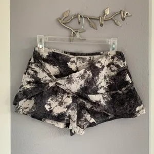 Free People Wrap Front Tie-Dye Shorts thumbnail 3