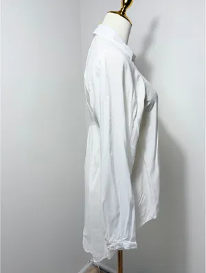 BCBGeneration Women's White Button-Up Shirt Size XS thumbnail 2