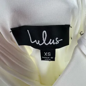 NWT Lulus‎ Thrive Sleeveless Bodycon Dress in White Size Extra Small thumbnail 7