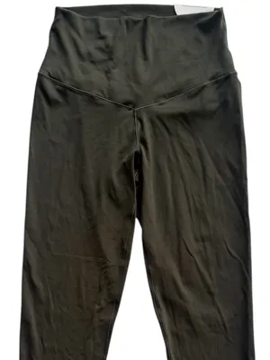 NWT OFFLINE by Aerie Real Me Hi-Rise 7/8 Leggings Military Green size Medium thumbnail 2