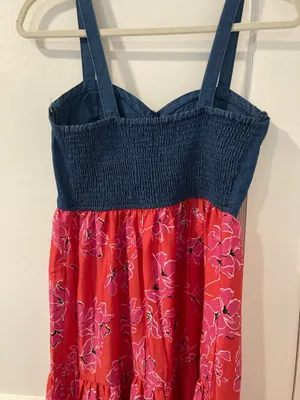 Summer dress Red Size M thumbnail 4