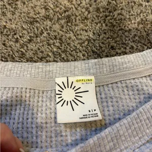 Aerie Waffle Knit Long Sleeve thumbnail 3