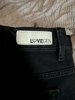 Lovegen cargo pants Black Size 25 thumbnail 3
