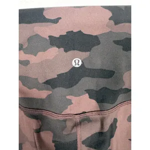 Lululemon Sz 8 Align Crop 23" Heritage 365 Camo Brown Earth Multi Cropped W6BD6S thumbnail 7