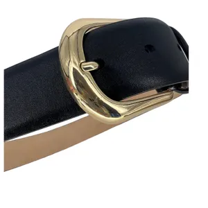 B-Low the Belt Kennedy Leather Belt‎ Black Gold Size XS thumbnail 7