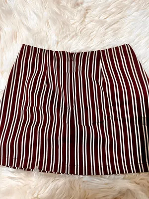 Urban Outfitters pinstripe pelmet mini skirt thumbnail 3