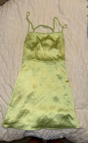 PacSun lime green dress thumbnail 1