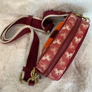coach Lunar New Year Camera Bag 16 With Horse And Carriage Print 88505 thumbnail 3