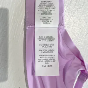 Aerie New SMOOTHEZ Microfiber Underwire Unlined Bra Lavender Lake Size 36C thumbnail 15
