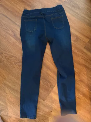 Stretch Jeans Blue Size 1X thumbnail 2