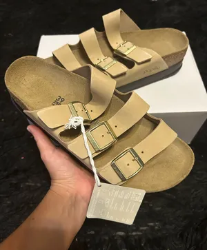 PAPILLIO by BIRKENSTOCK Florida sandcastle leather platform sandals slippers eur 39 new thumbnail 1