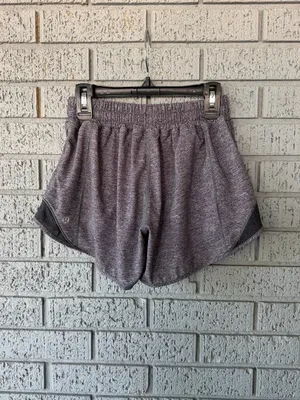 Lululemon Hotty Hot Short II *Long 4" Heather Lux Multi Black Size 4 thumbnail 4