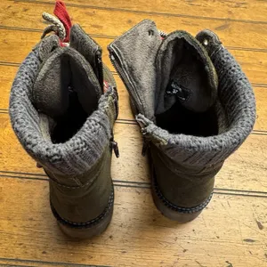 Bos. & Co. Side Zip Boots Women's 37‎ US 7.5 Outdoor Suede Leather Colony thumbnail 11